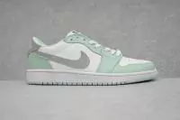 air jordan 1 low custom og ghost green